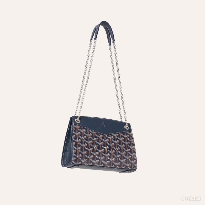 Goyard Rouette Structuré Mini Bag Laivastonsininen Sininen | FLBV9551