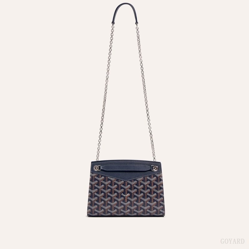 Goyard Rouette Structuré Mini Bag Laivastonsininen Sininen | FLBV9551