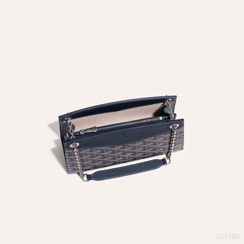 Goyard Rouette Structuré Mini Bag Laivastonsininen Sininen | FLBV9551