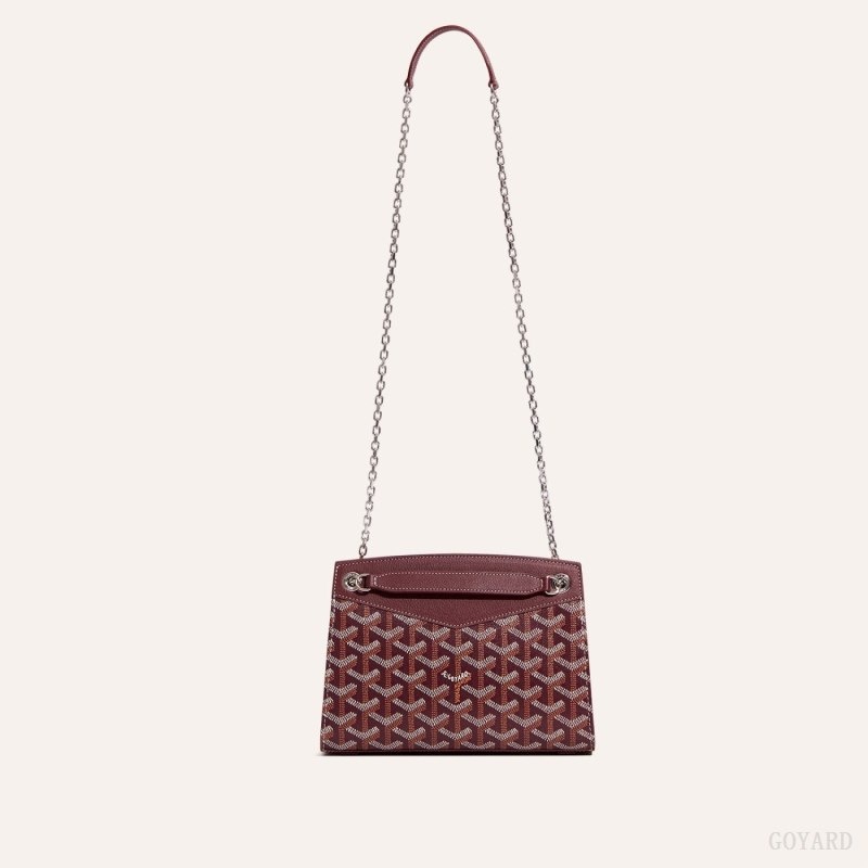 Goyard Rouette Structuré Mini Bag Viininpunainen | NGDN6251