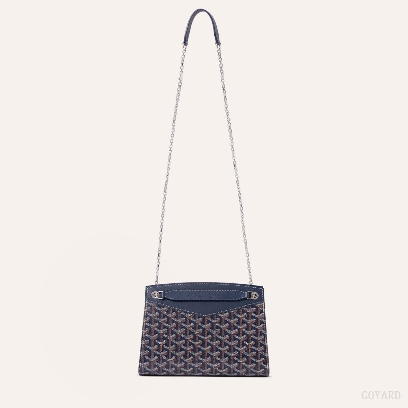 Goyard Rouette Structuré PM Bag Laivastonsininen Sininen | YILU5696