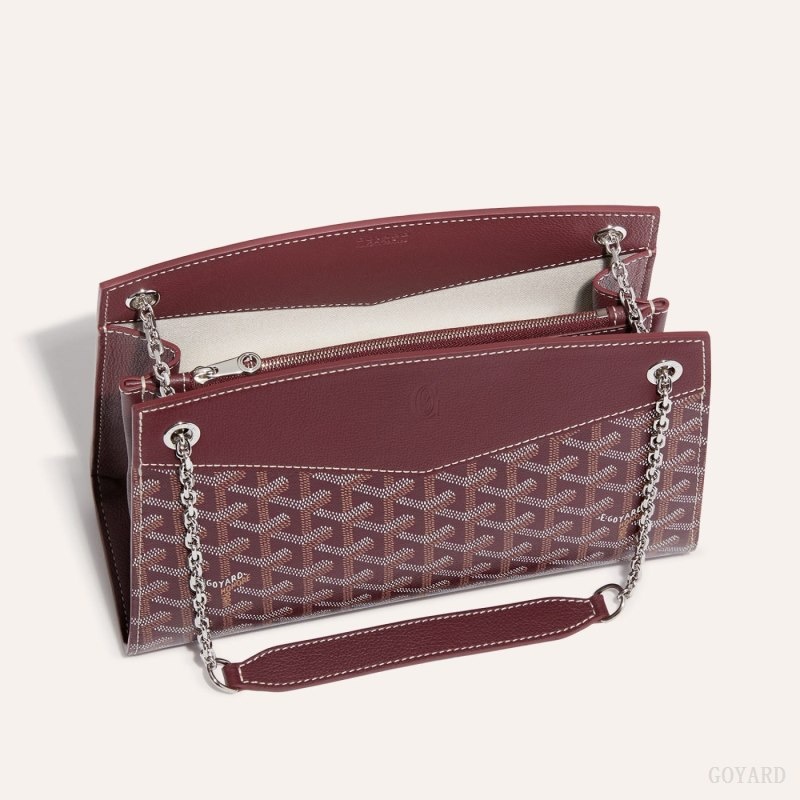 Goyard Rouette Structuré PM Bag Viininpunainen | SHCD1062