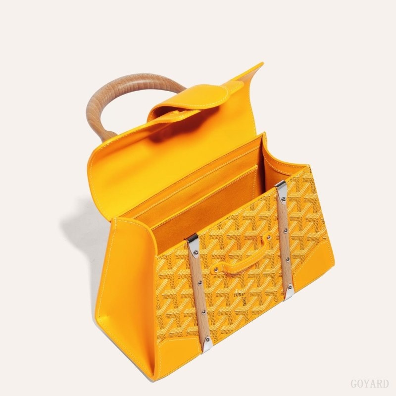 Goyard SAÏGON STRUCTURE MINI BAG Keltainen | AFKE1132