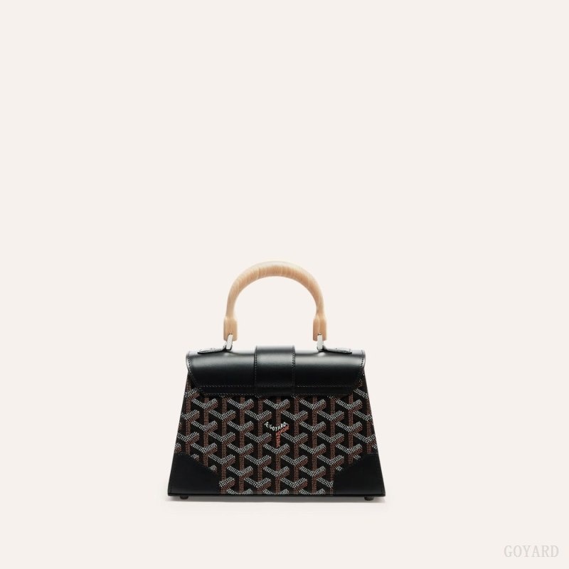 Goyard SAÏGON STRUCTURE MINI BAG Mustat | RAPD4425