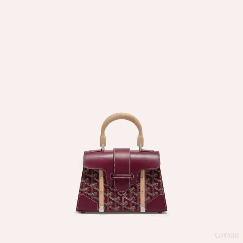 Goyard SAÏGON STRUCTURE MINI BAG Viininpunainen | DBUN2034