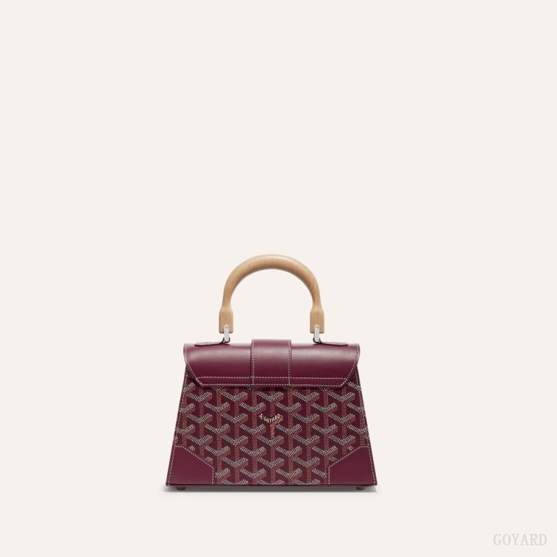 Goyard SAÏGON STRUCTURE MINI BAG Viininpunainen | DBUN2034