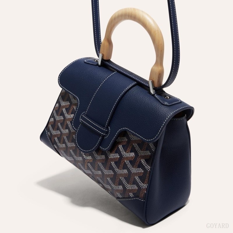 Goyard SAIGON SOUPLE MINI BAG Laivastonsininen Sininen | RHAK3800