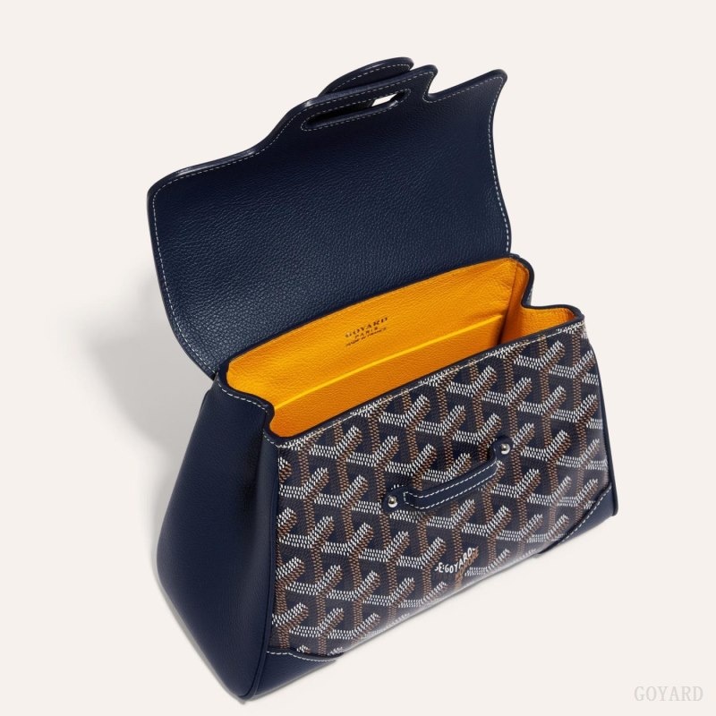 Goyard SAIGON SOUPLE MINI BAG Laivastonsininen Sininen | RHAK3800