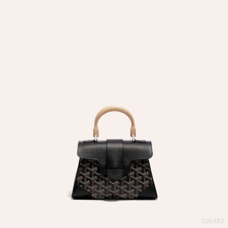 Goyard SAIGON SOUPLE MINI BAG Mustat | LBFN6272