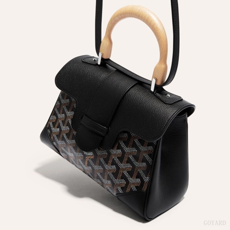 Goyard SAIGON SOUPLE MINI BAG Mustat | LBFN6272