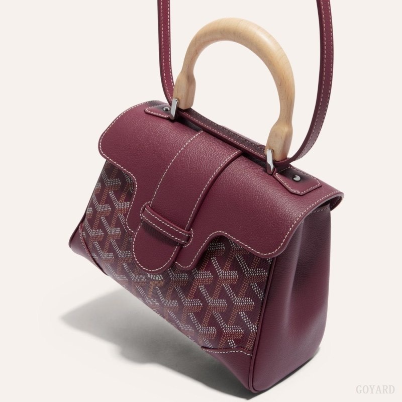 Goyard SAIGON SOUPLE MINI BAG Viininpunainen | YDBL1107