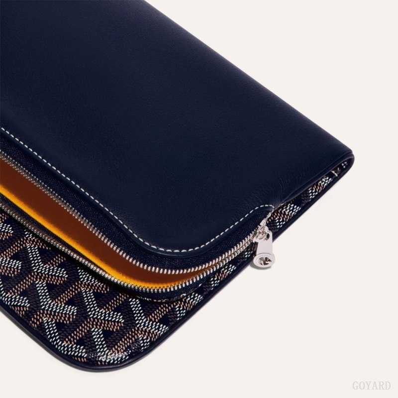 Goyard SAINTE-MARIE CLUTCH Laivastonsininen Sininen | CGCR5084