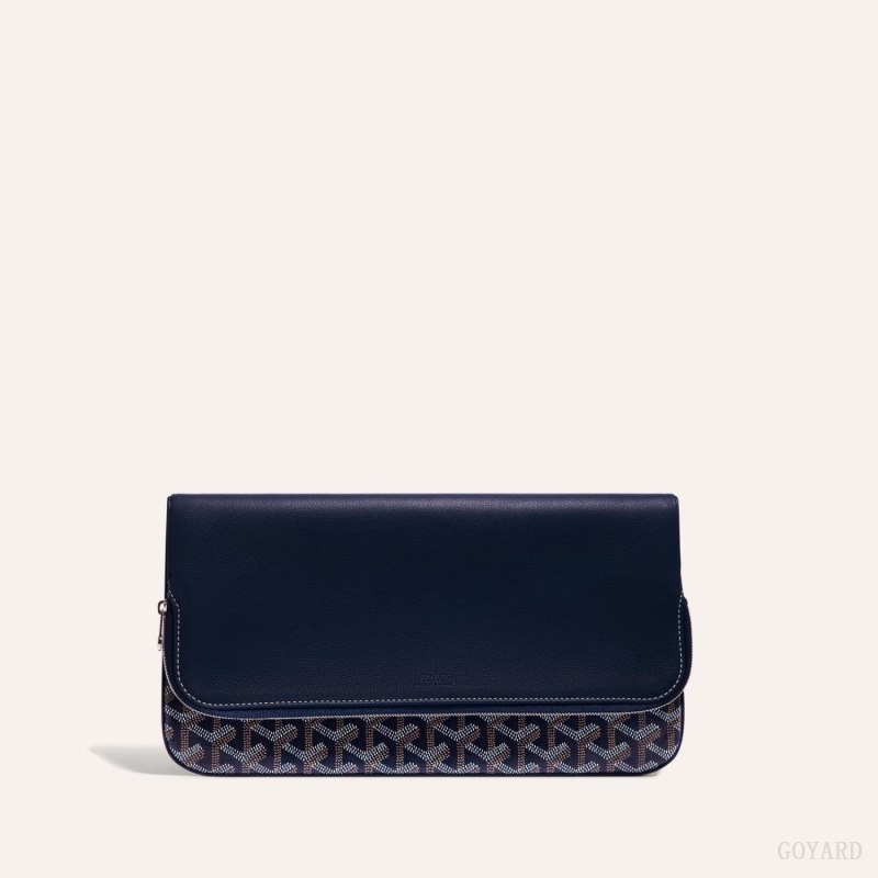 Goyard SAINTE-MARIE CLUTCH Laivastonsininen Sininen | CGCR5084