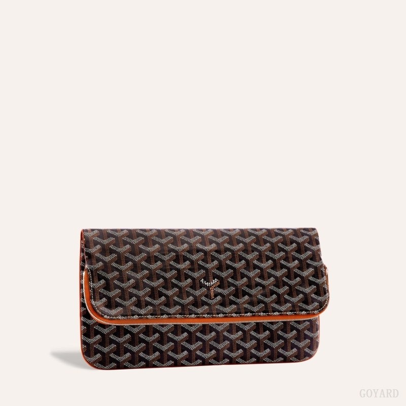 Goyard SAINTE-MARIE CLUTCH Mustat Ruskea | JEEY2757