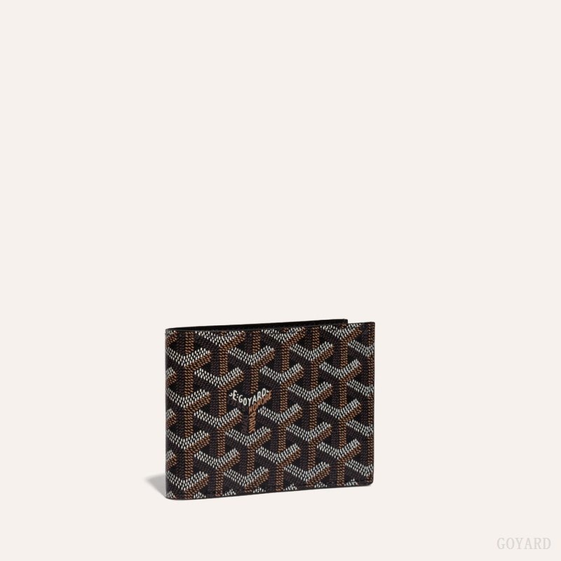 Goyard SAINT-FLORENTIN WALLET Mustat | WROC4123