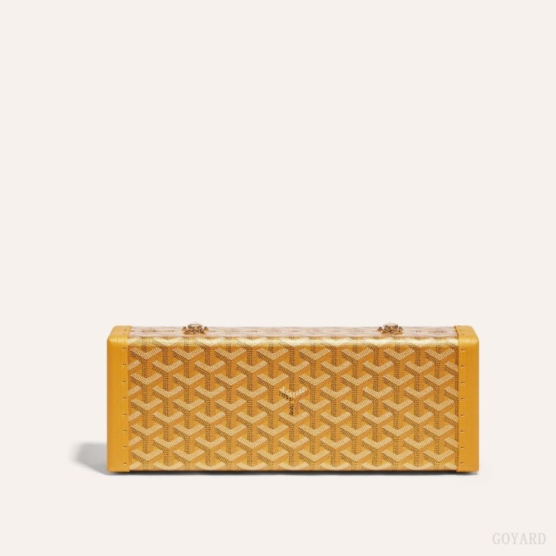 Goyard SAINT-HONORE TRUNK BAG Kultaiset | FVHQ9832