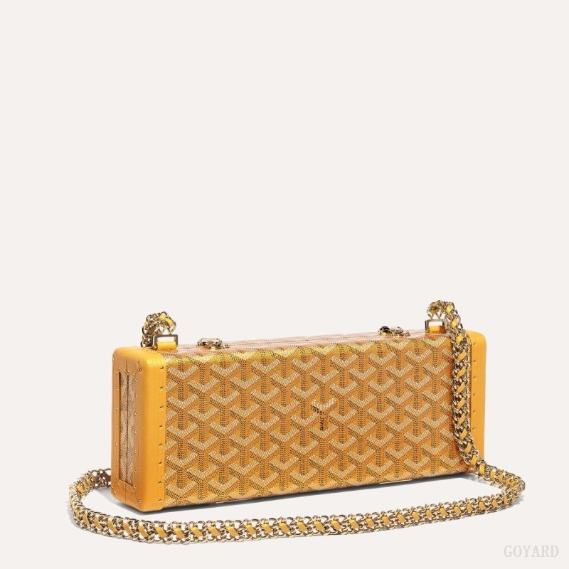 Goyard SAINT-HONORE TRUNK BAG Kultaiset | FVHQ9832