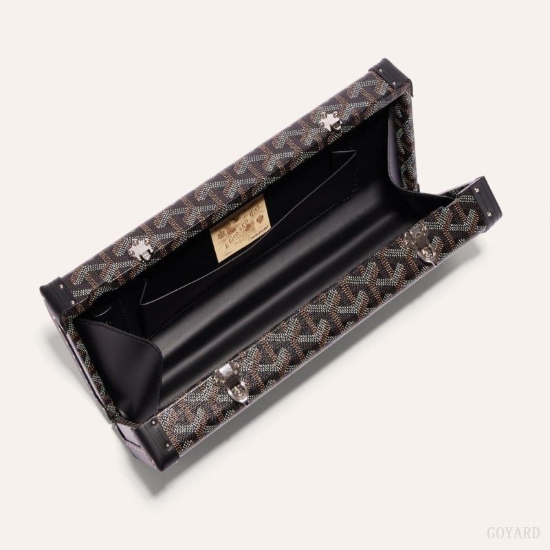 Goyard SAINT-HONORE TRUNK BAG Mustat | SWBM2765