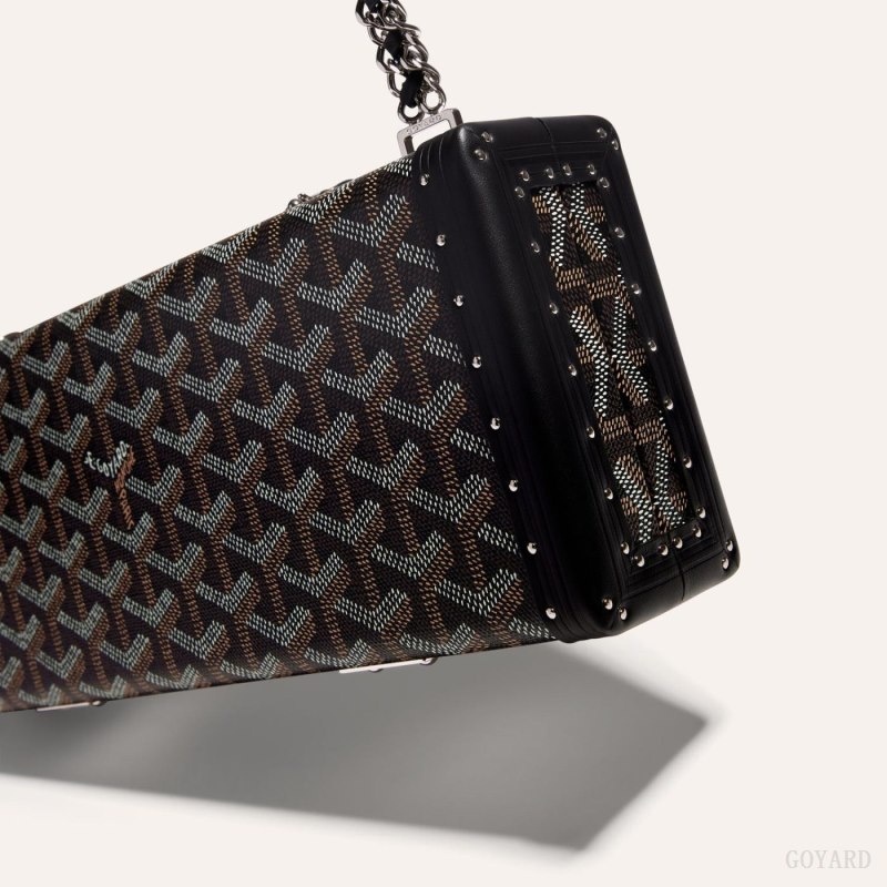 Goyard SAINT-HONORE TRUNK BAG Mustat | SWBM2765