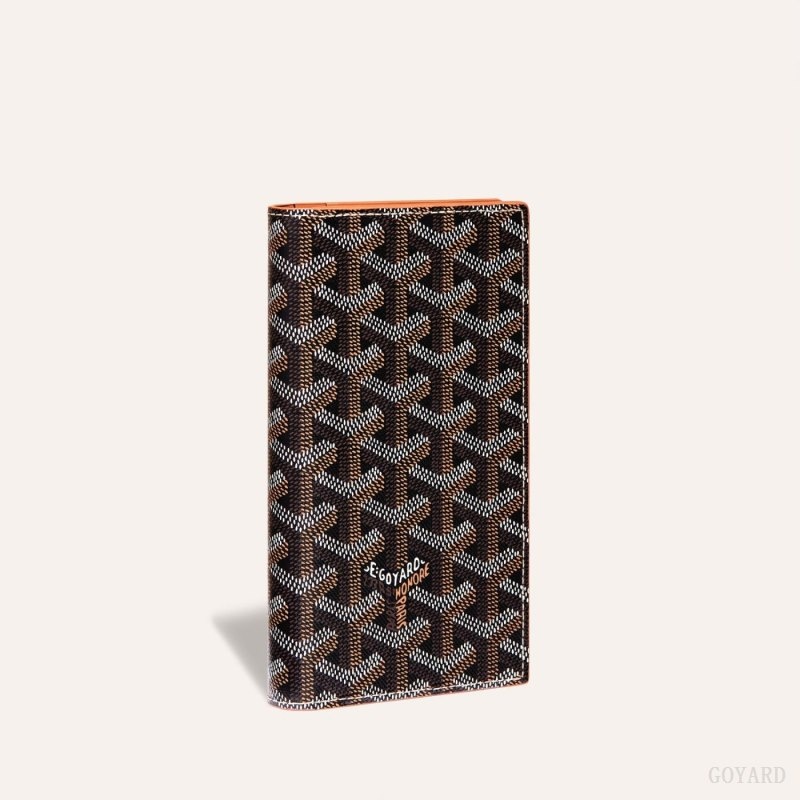 Goyard SAINT-LAMBERT WALLET Mustat Ruskea | JPUV3260