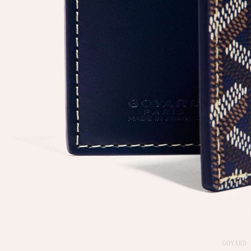 Goyard SAINT-MARC CARD WALLET Laivastonsininen Sininen | TJOP0388