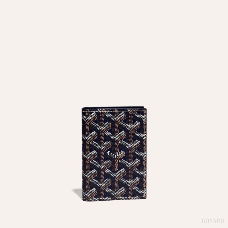 Goyard SAINT-MARC CARD WALLET Laivastonsininen Sininen | TJOP0388