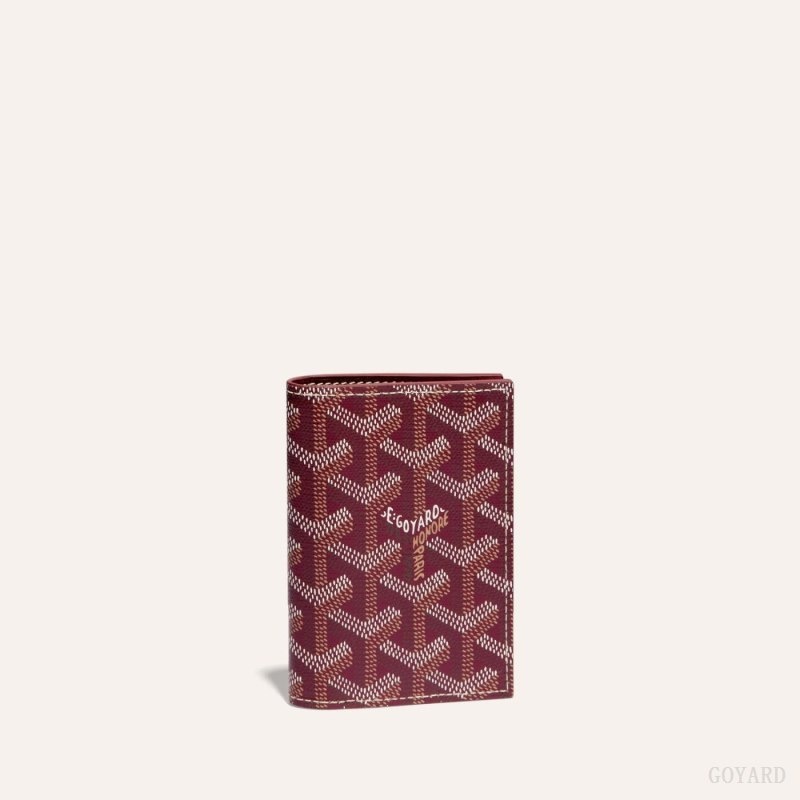 Goyard SAINT-MARC CARD WALLET Viininpunainen | GWJU9848