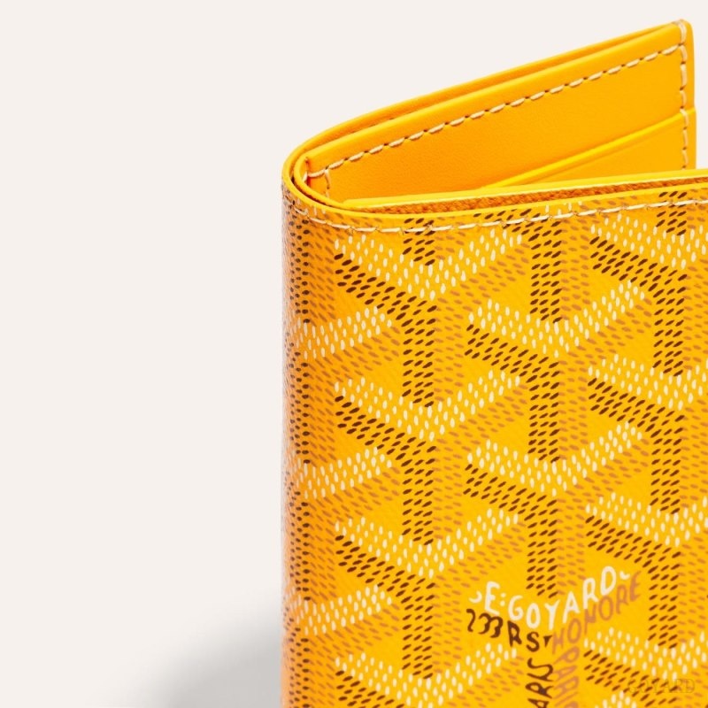 Goyard SAINT-PIERRE CARD WALLET Keltainen | RDXD5230