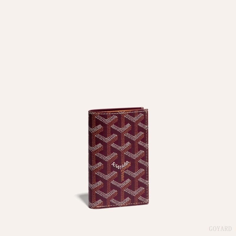 Goyard SAINT-PIERRE CARD WALLET Viininpunainen | TWSC5389