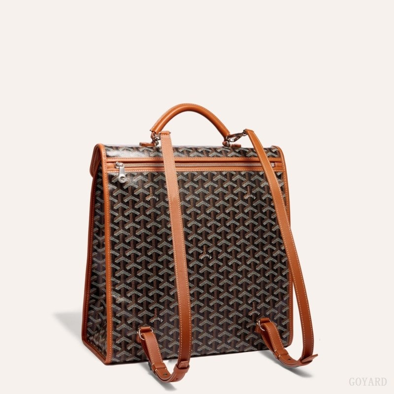 Goyard SAINT LEGER BACKPACK Mustat Ruskea | URGA0355