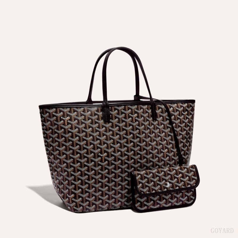 Goyard SAINT LOUIS PM BAG Mustat | CUJF3793