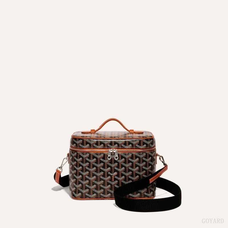 Goyard SANGLE PM STRAP Mustat Ruskea | HGEV6186