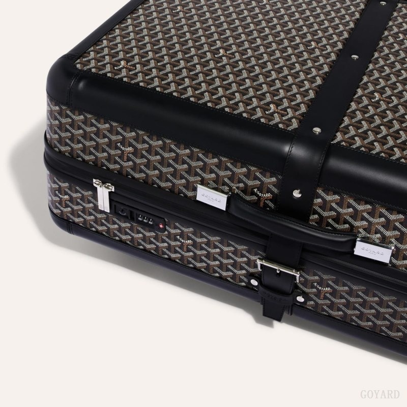 Goyard SATOLAS GM ROLLING SUITCASE Mustat | DZJK2788