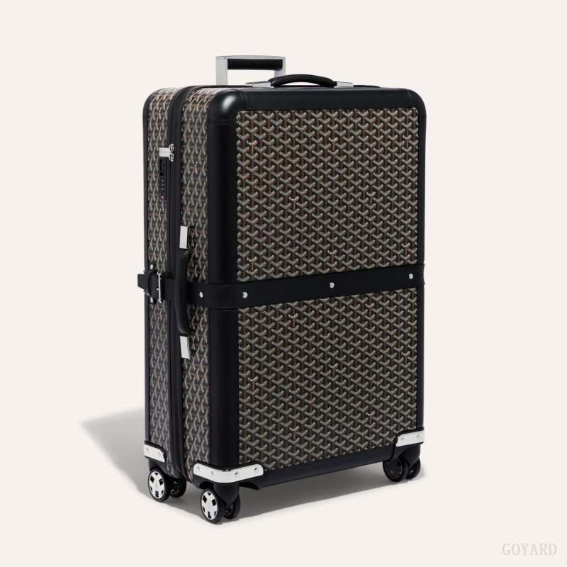 Goyard SATOLAS GM ROLLING SUITCASE Mustat | DZJK2788