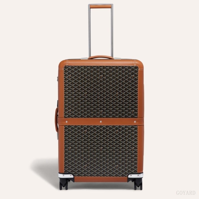 Goyard SATOLAS GM ROLLING SUITCASE Mustat Ruskea | RLTP5147