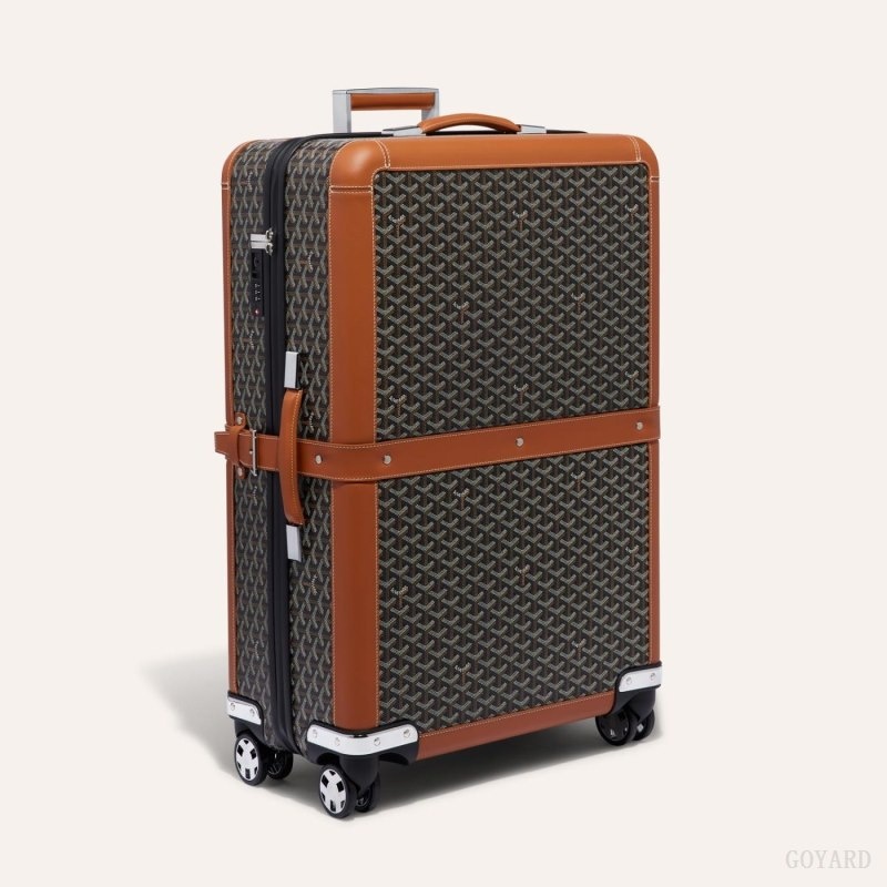 Goyard SATOLAS GM ROLLING SUITCASE Mustat Ruskea | RLTP5147