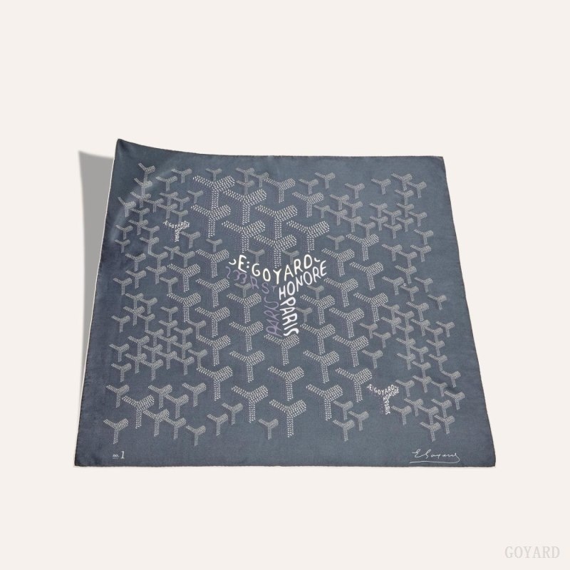 Goyard SCARF N°1 Harmaat | BYRB6775