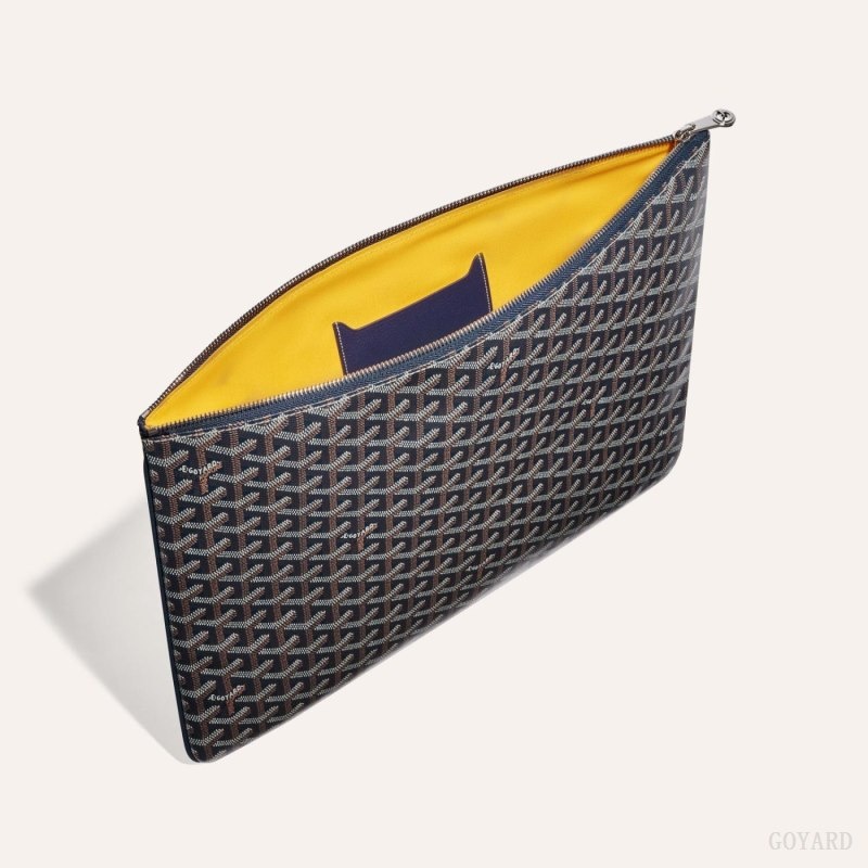 Goyard SENAT GM DOCUMENT CASE Laivastonsininen Sininen | SHQX8809