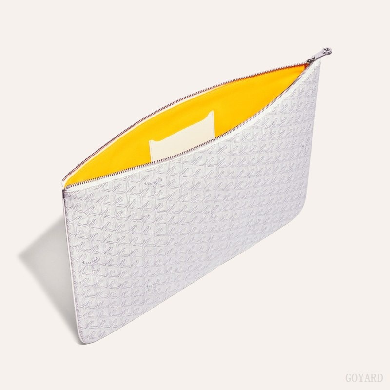 Goyard SENAT GM DOCUMENT CASE Valkoinen | MBQS8949