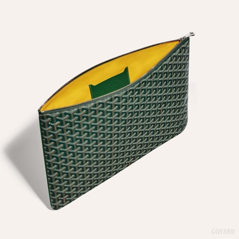 Goyard SENAT GM DOCUMENT CASE Vihreä | EDMI8052