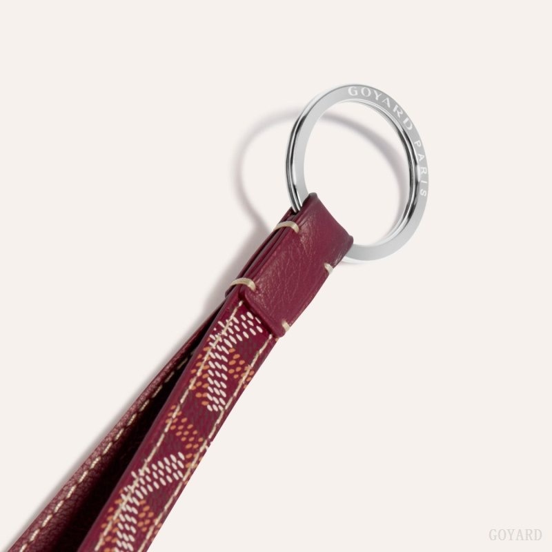 Goyard SESAME KEY RING Viininpunainen | DPDC4045