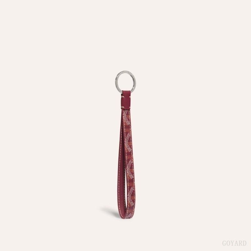 Goyard SESAME KEY RING Viininpunainen | DPDC4045