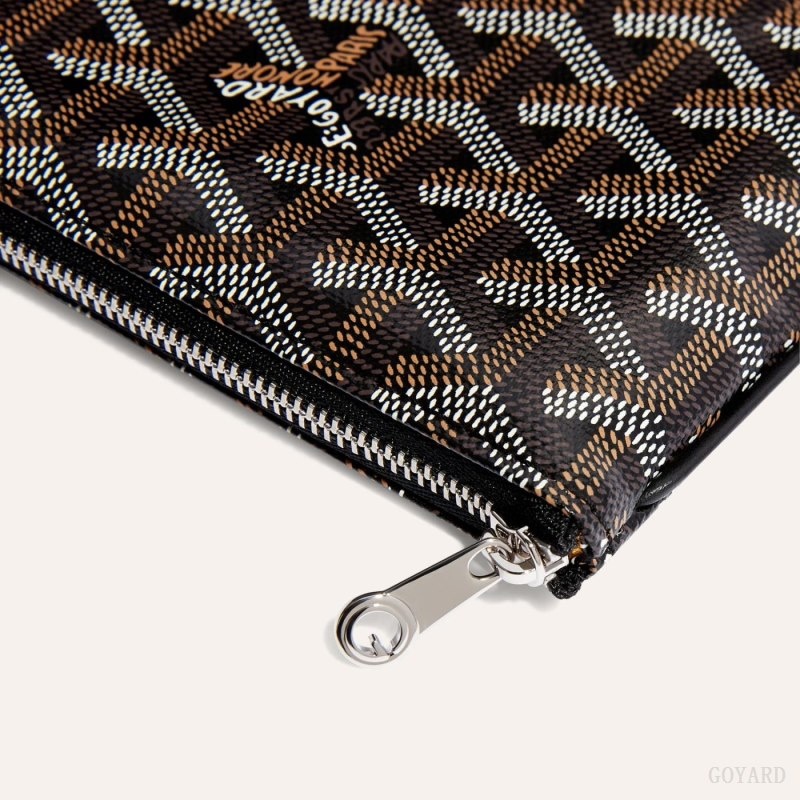 Goyard SÉNAT MINI WALLET Mustat | YSNS5928