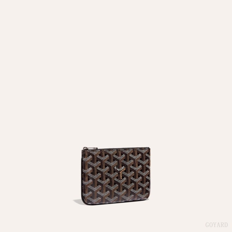 Goyard SÉNAT MINI WALLET Mustat | YSNS5928