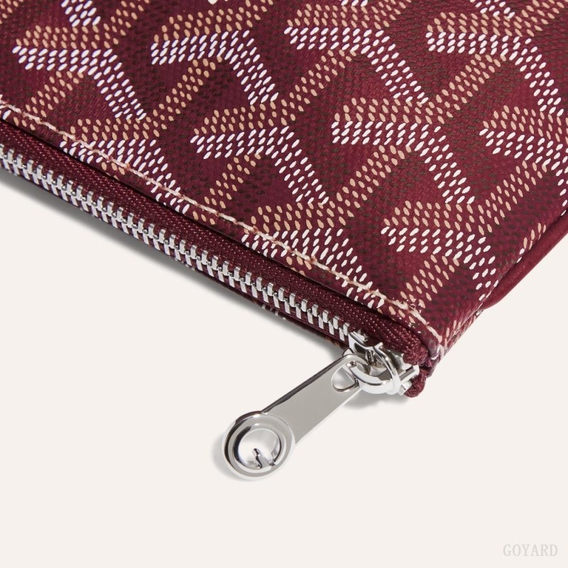 Goyard SÉNAT MINI WALLET Viininpunainen | YTEL8627