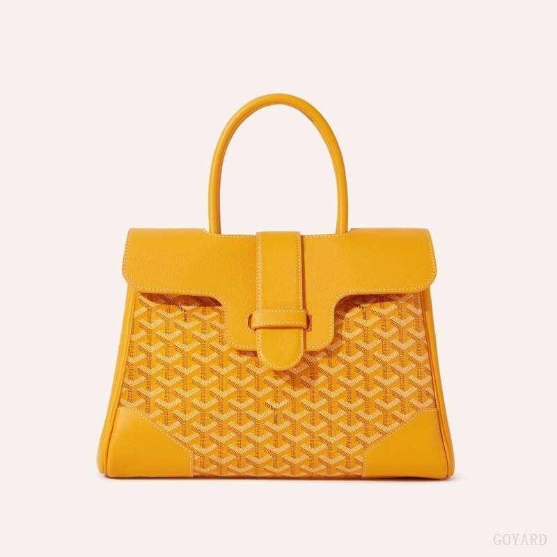 Goyard Saïgon tote bag Keltainen | ZQNK2359