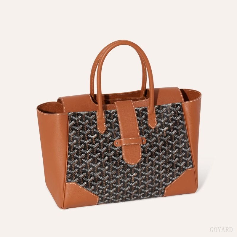 Goyard Saïgon tote bag Mustat Ruskea | NIXK4619