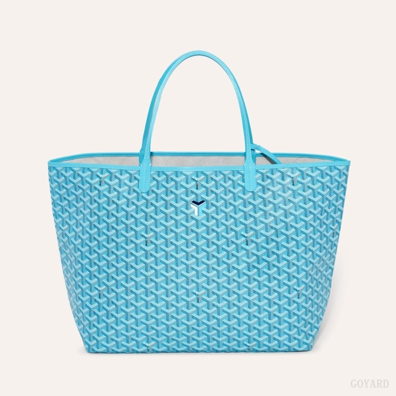 Goyard Saint Louis GM Bag and Balise Beach Towel Turkoosi | QJGA0114