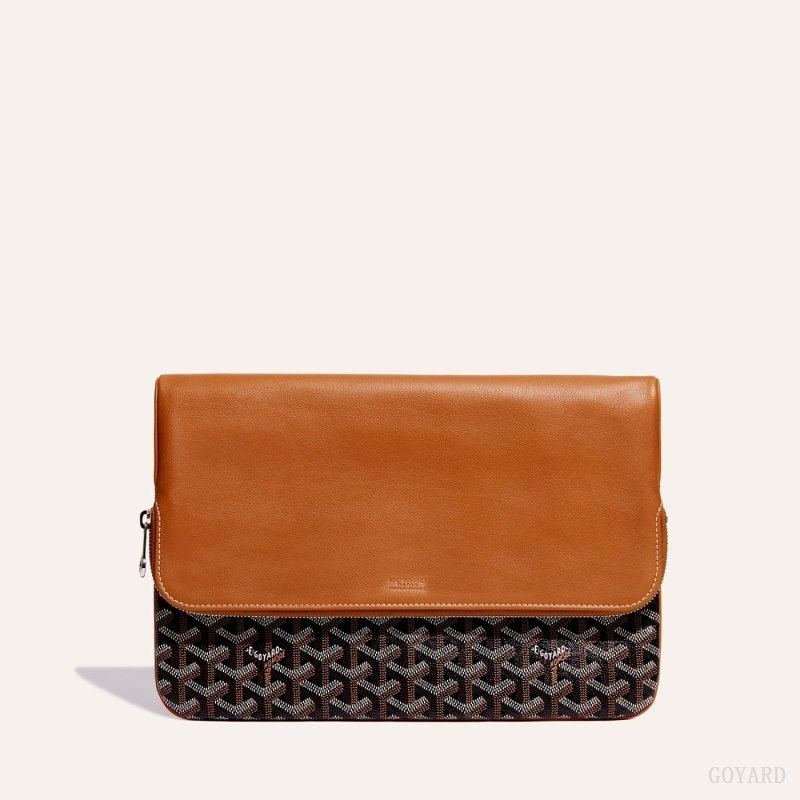 Goyard Sainte-Marie GM Clutch Mustat Ruskea | MWOM3869