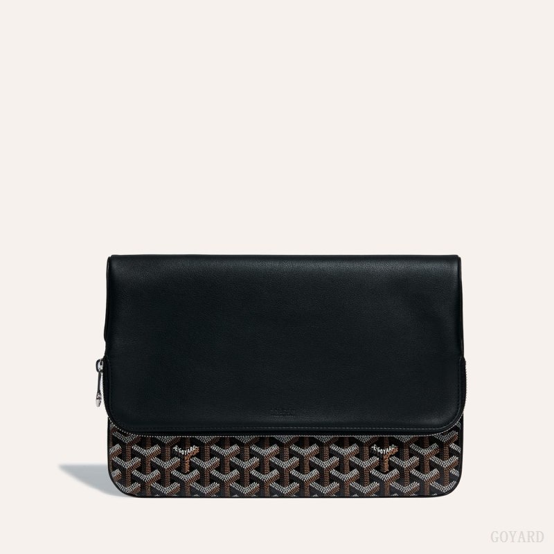 Goyard Sainte-Marie GM Clutch Mustat | SOMG4563